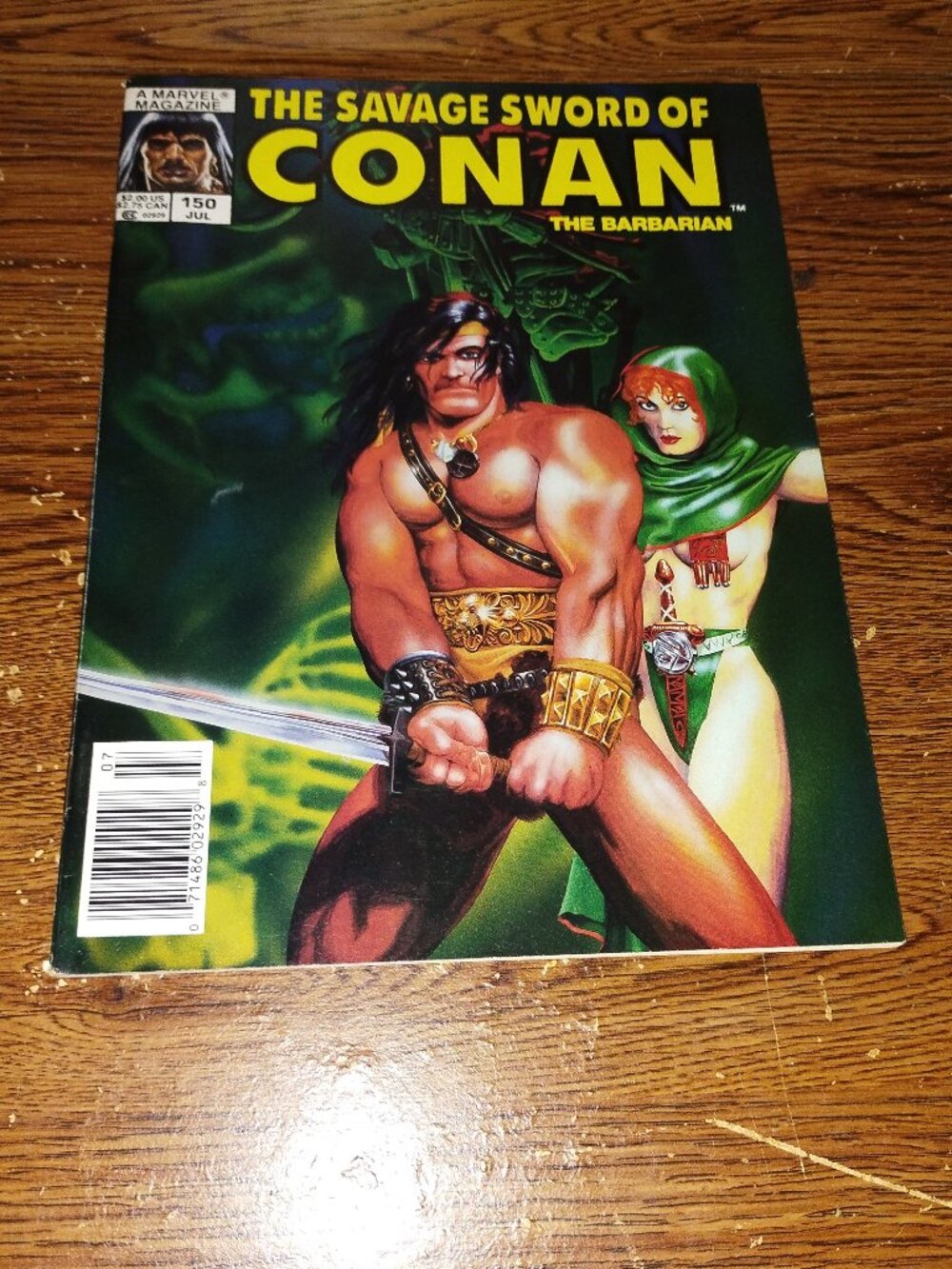 The Savage Sword of Conan the Barbarian #160 (Marvel Magazine, 1988)